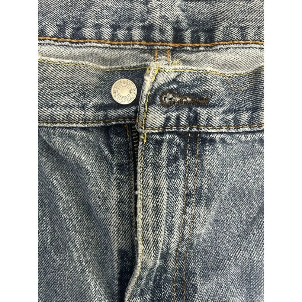 Levi's 505 Jeans Men's 40‎ X 30 Denim Blue Straight Leg Medium Dark Wash Pants